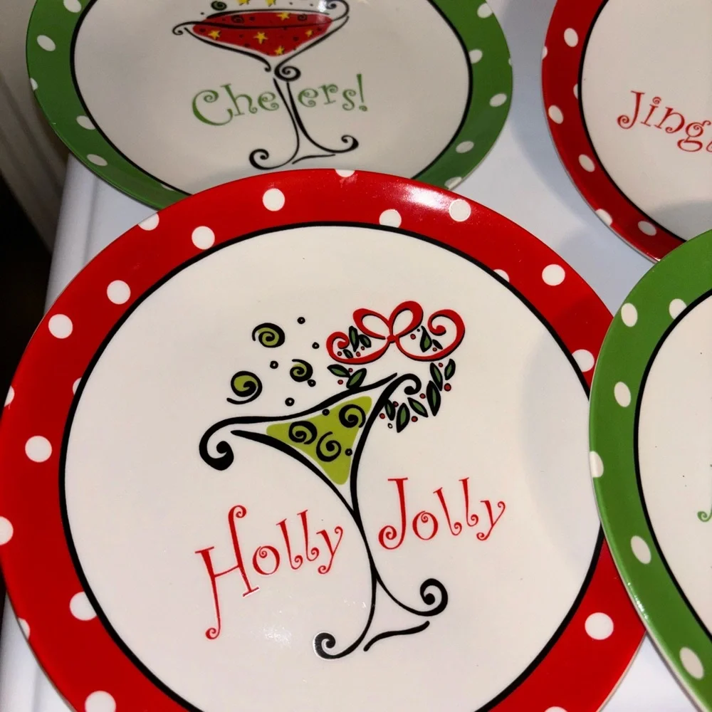 🐠 Holly Jolly Desert Plates 4